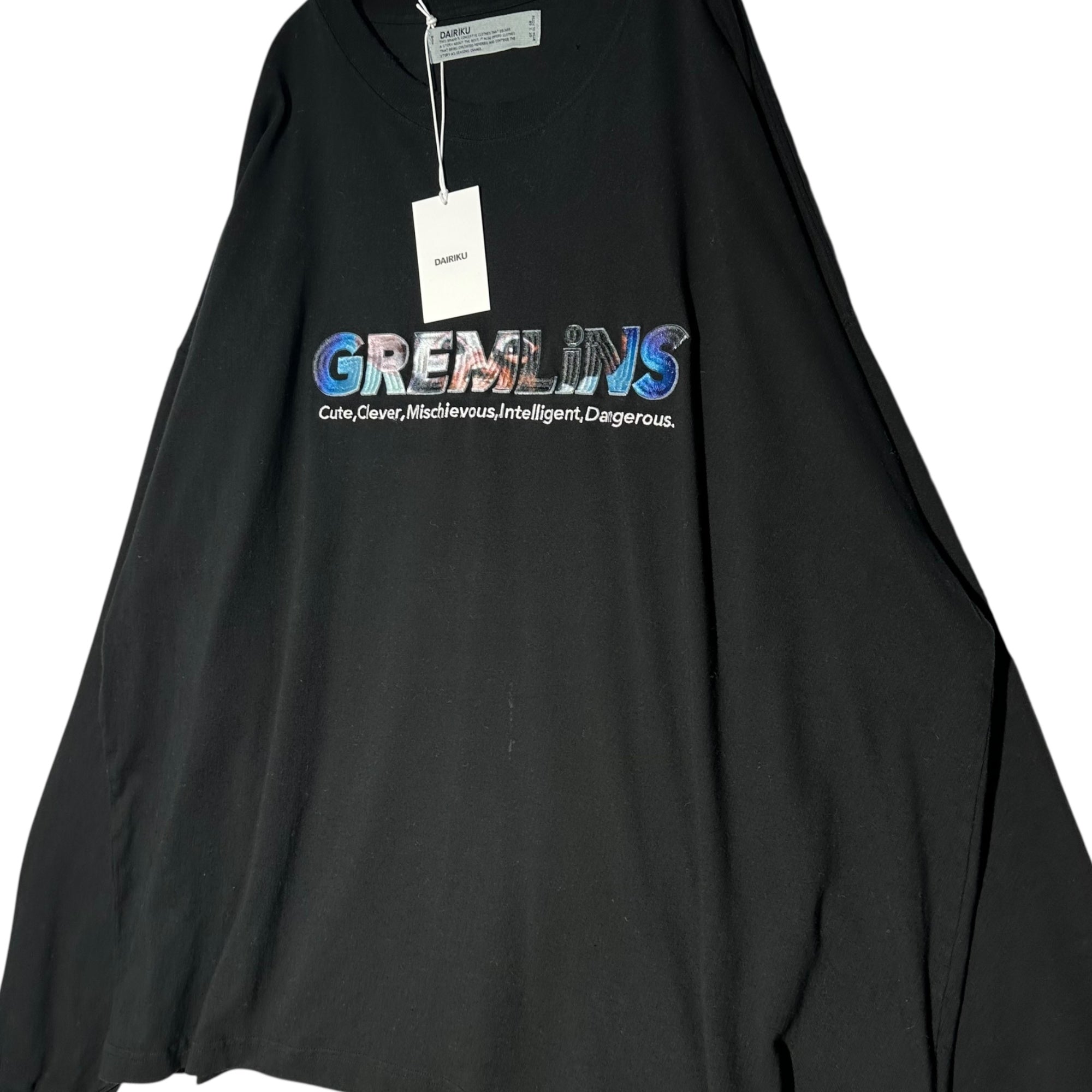 DAIRIKU(ダイリク) 24SS “GREMLiNS” L-S TEE グレムリン 長袖 Tシャツ