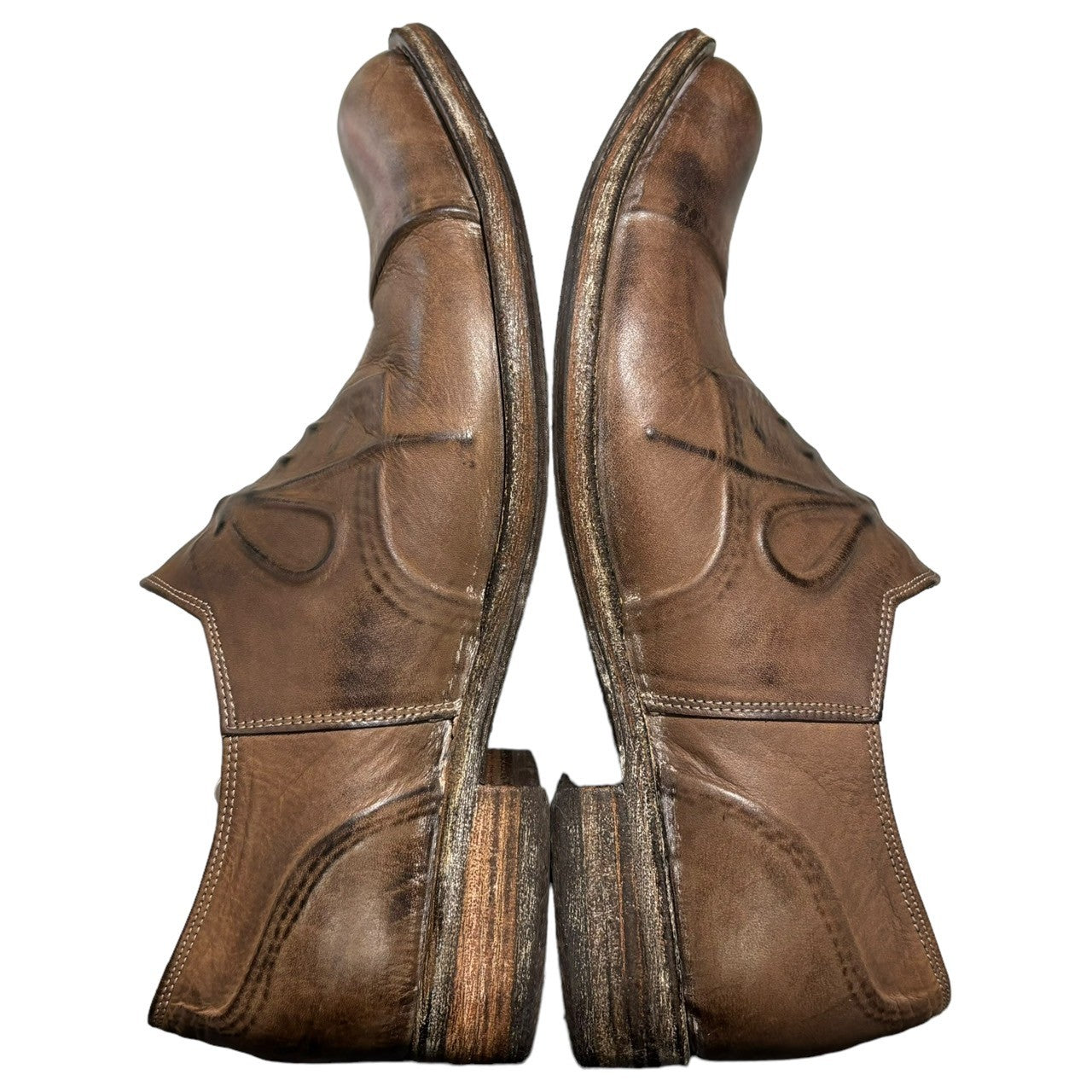 MIHARA YASUHIRO(ミハラヤスヒロ) 00's Broiled side zip leather