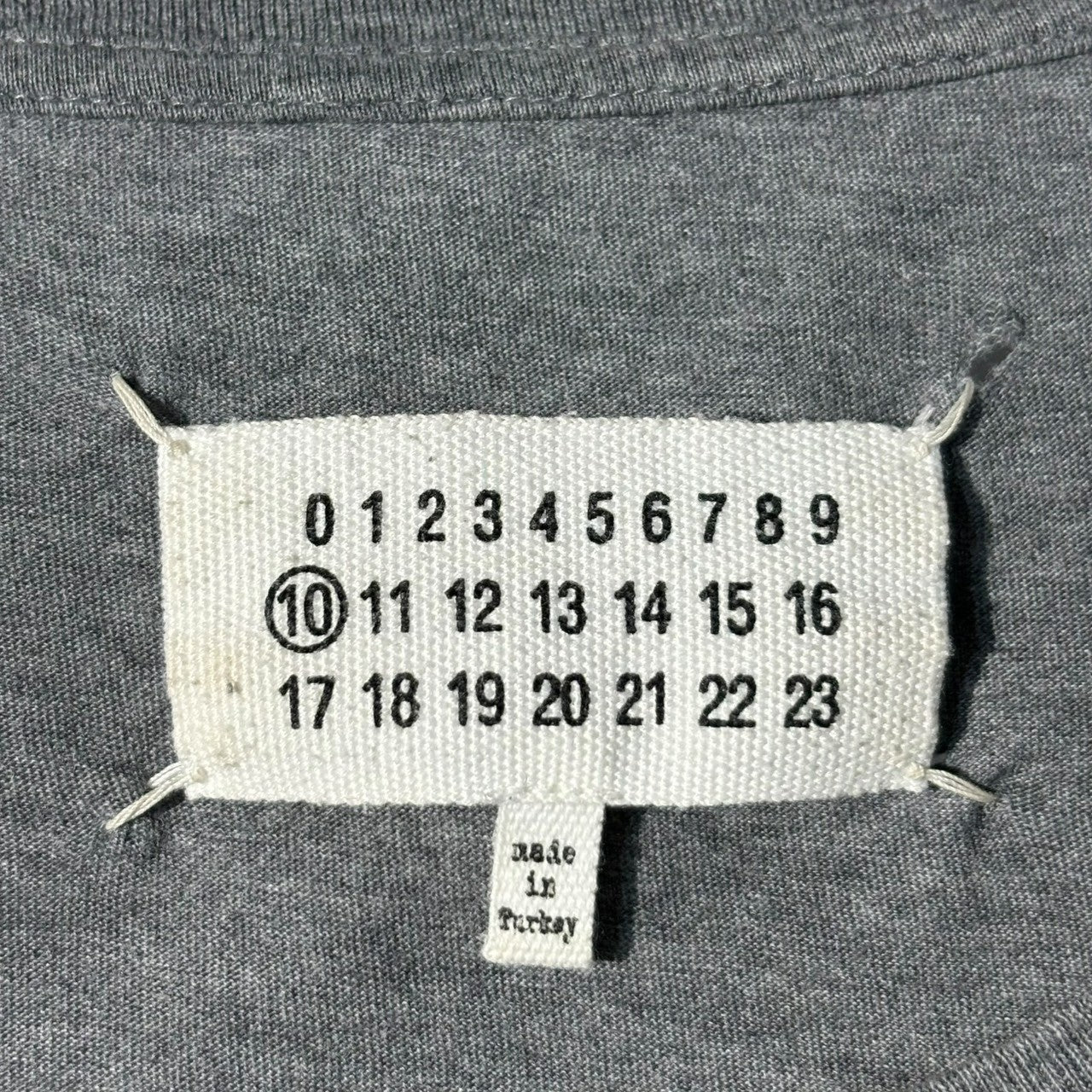 MAISON MARGIELA(メゾンマルジェラ) 17AW Overlock T-shirt オーバー