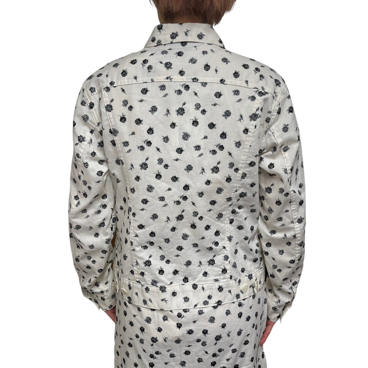 COMME des GARCONS トリコット ジャケット S 花柄 フラワー 2026年最新