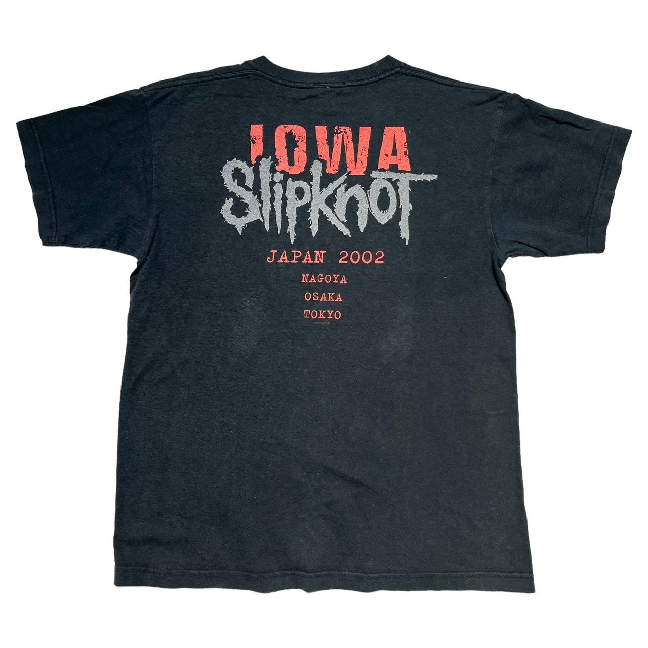 VINTAGE(ヴィンテージ) 00's ”slipknot” IOWA JAPANA 2002 tour T