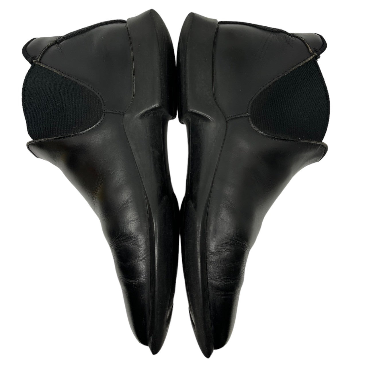 PRADA(プラダ) 00's Archive square toe side gore boots アーカイブ