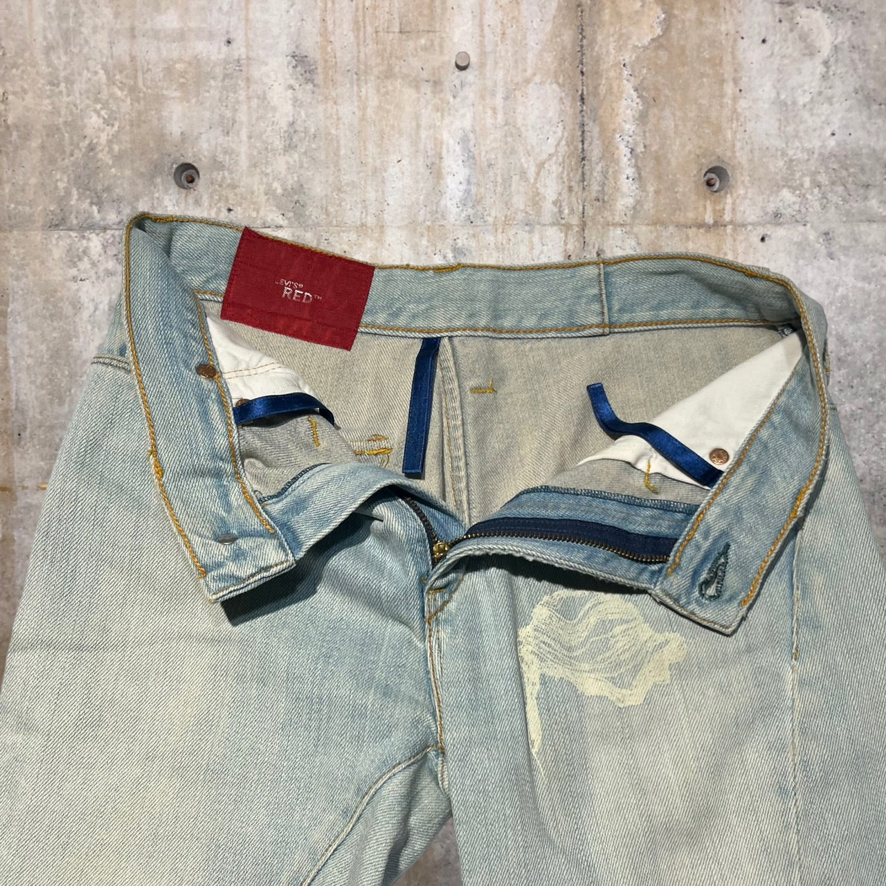 Levi's RED(リーバイスレッド) 00's立体裁断デニムパンツ 26×30 ブルー