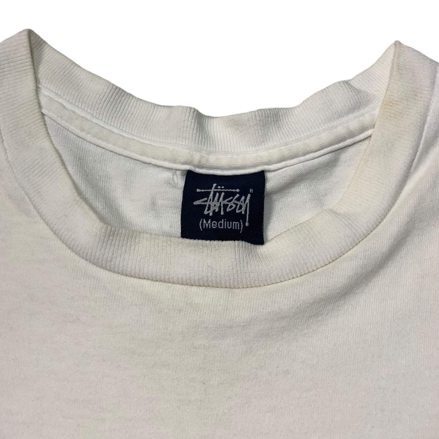 STUSSY(ステューシー) 90's~00's center logo ロゴ Tシャツ 紺タグ