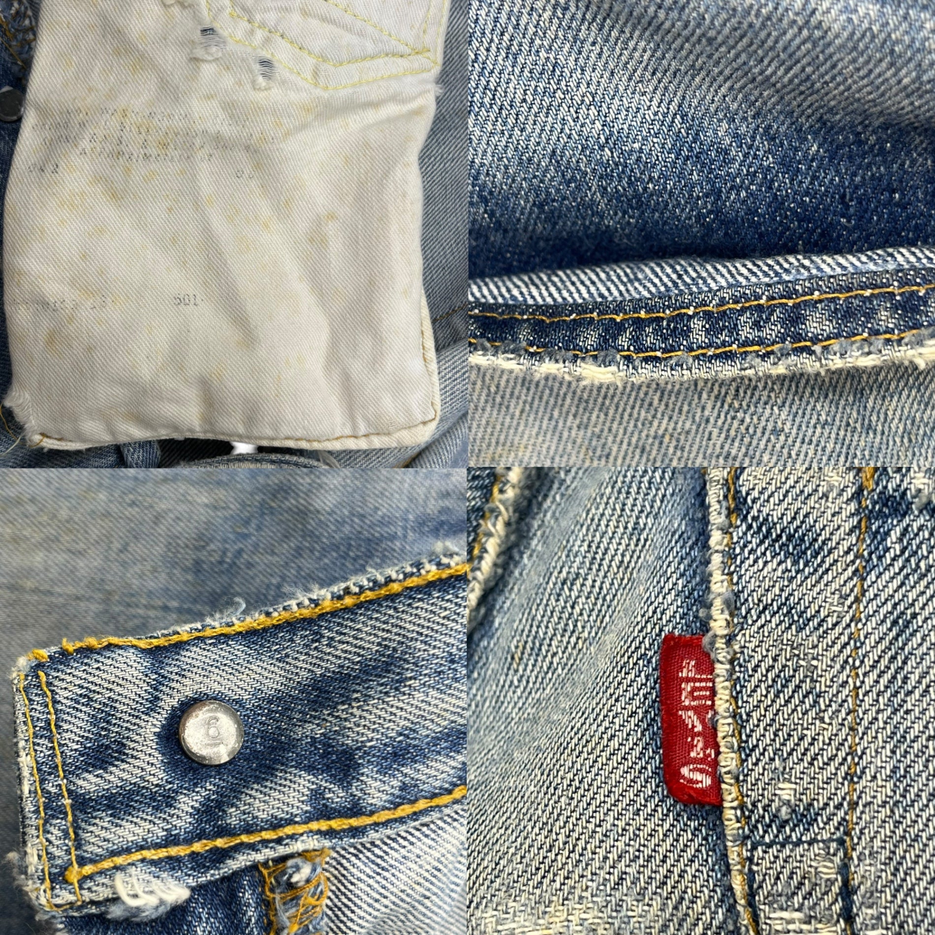 Levi's(リーバイス) 70's BIG E ~ 66前期 移行期 501 Vintage straight