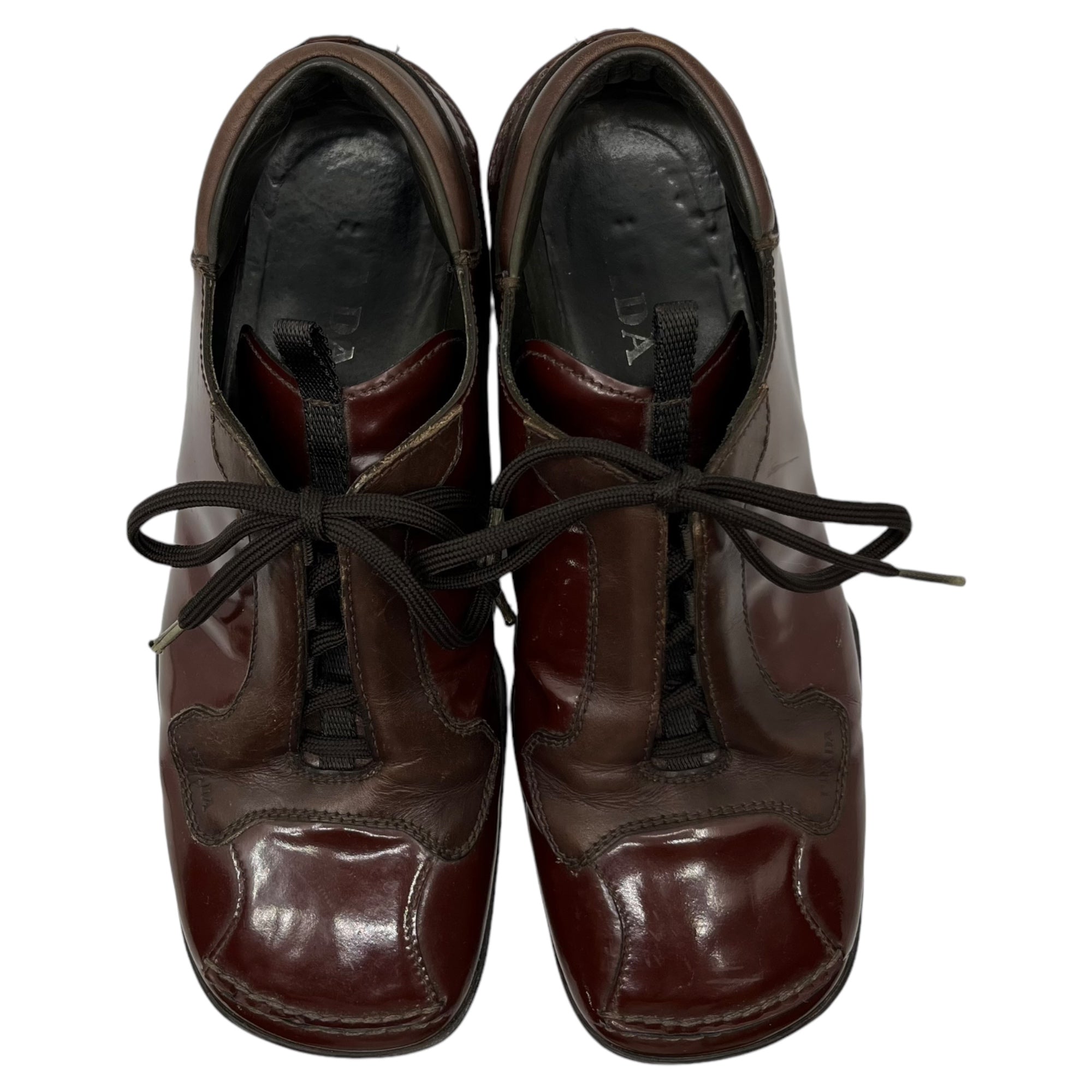 PRADA(プラダ) 00's Patent leather square toe shoes パテントレザー