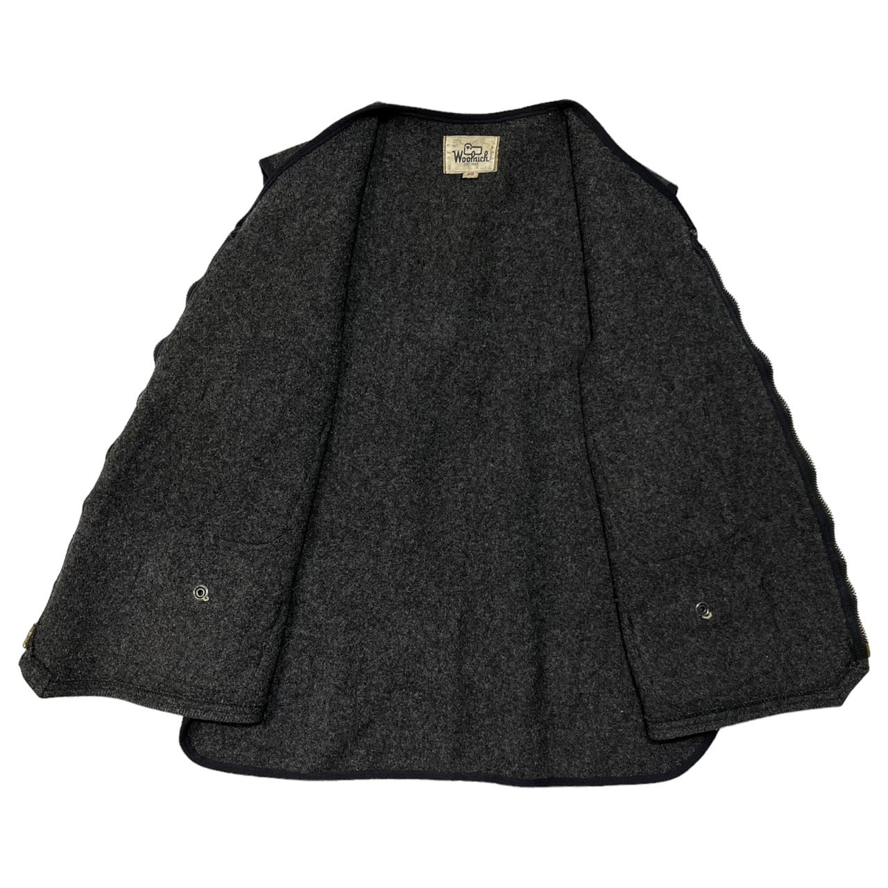 WOOLRICH(ウールリッチ) 70's ウールジップアップベスト/ヴィンテージ