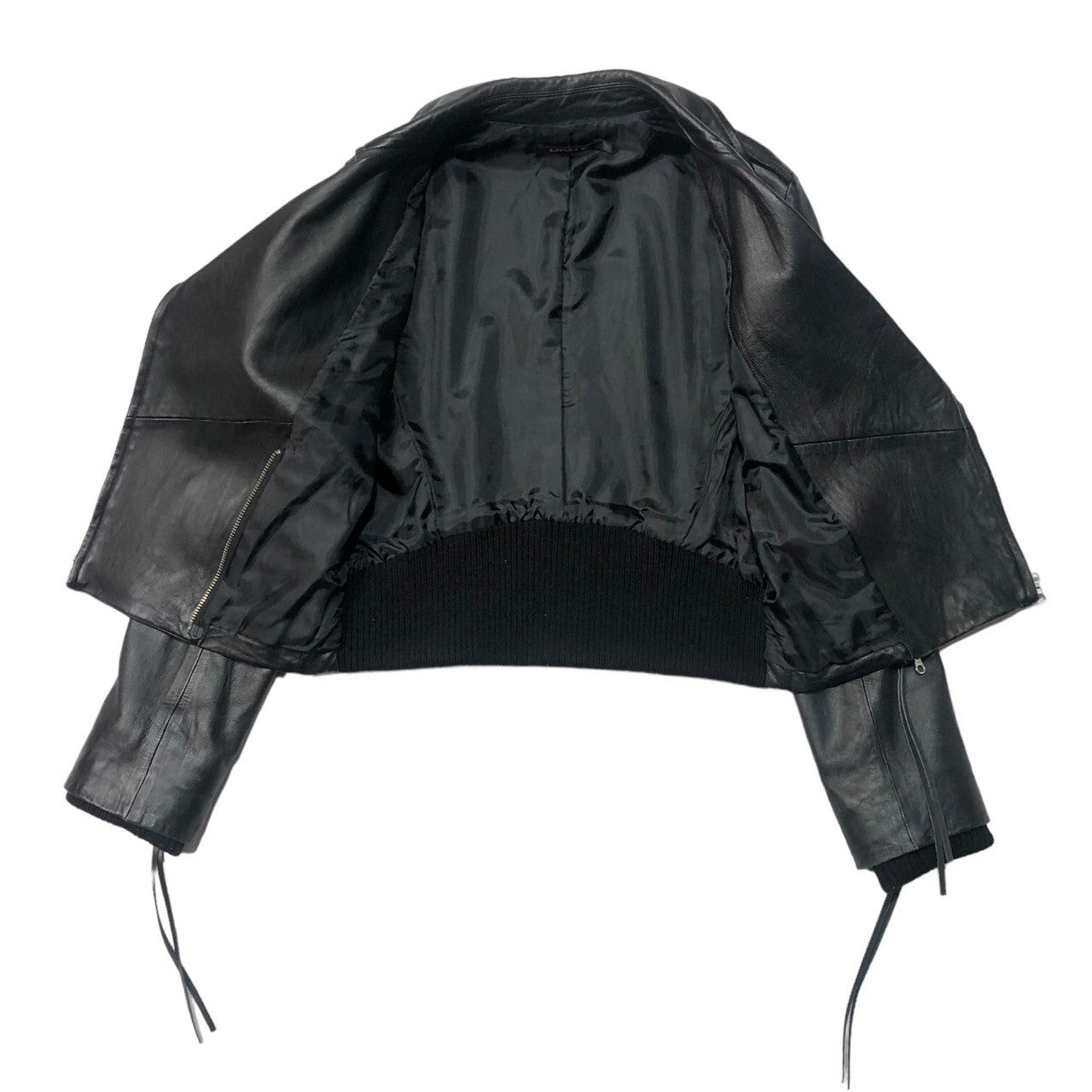 DKNY(ダナキャランニューヨーク) ラムレザーダブルライダース