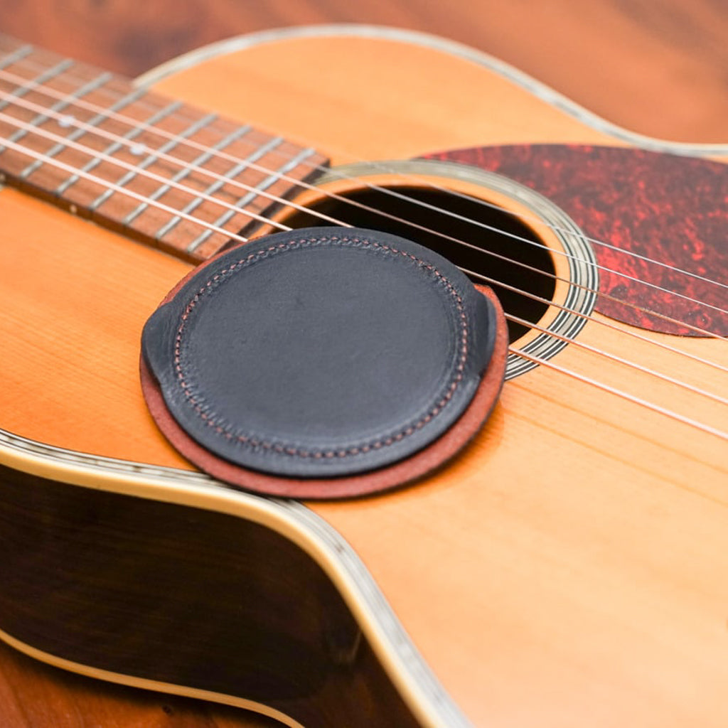 サウンドホールカバー｜アコースティックギター用【本革製