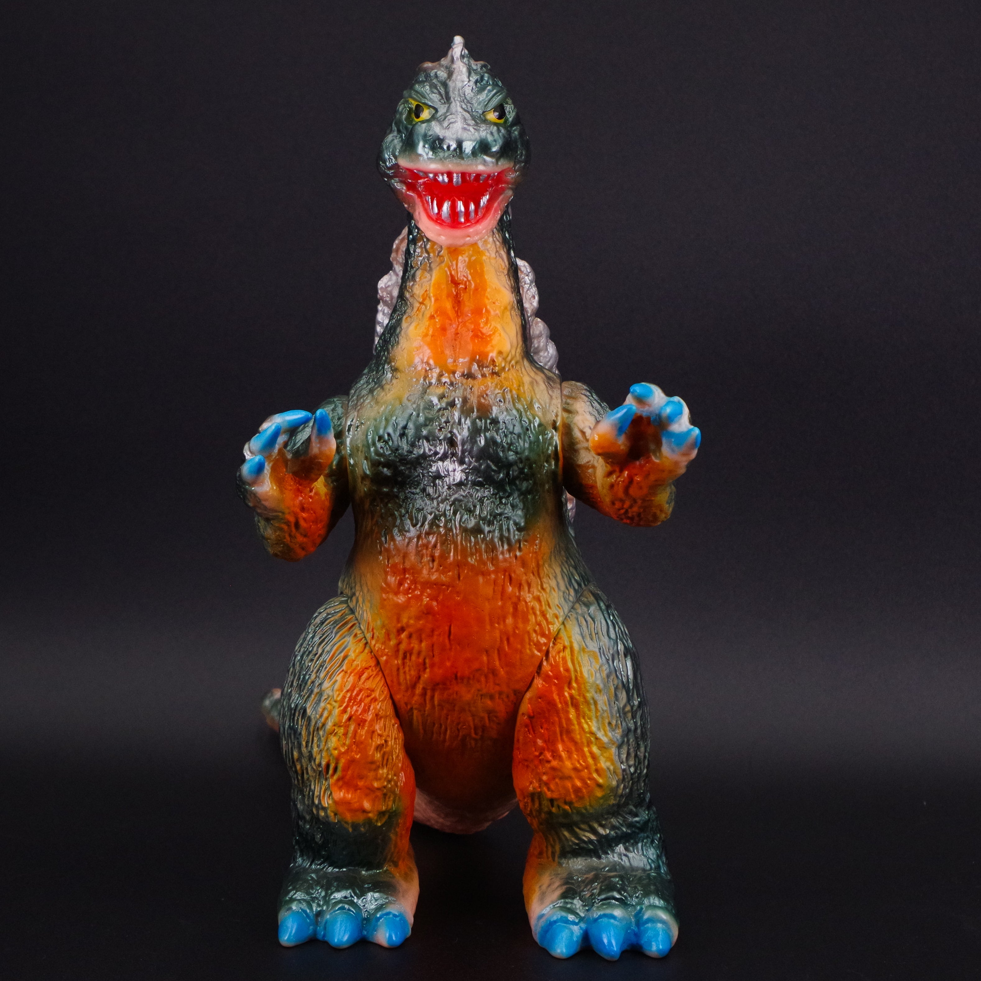 当時物 アンギラス ミニソフビ キーホルダー 怪獣 ゴジラ 円谷プロ