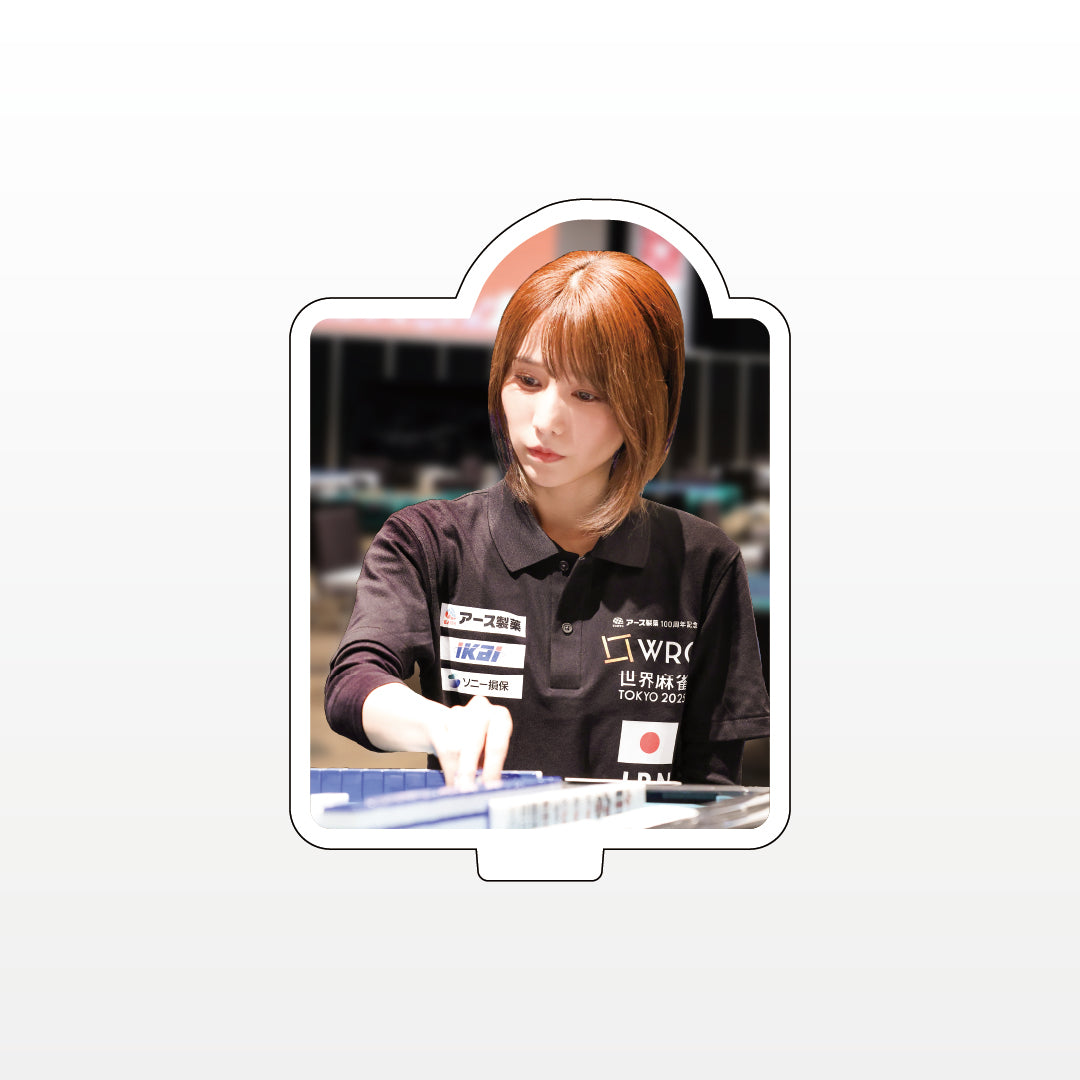 伊達朱里紗】アクリルスタンド（世界麻雀ユニフォーム着用） | 商品