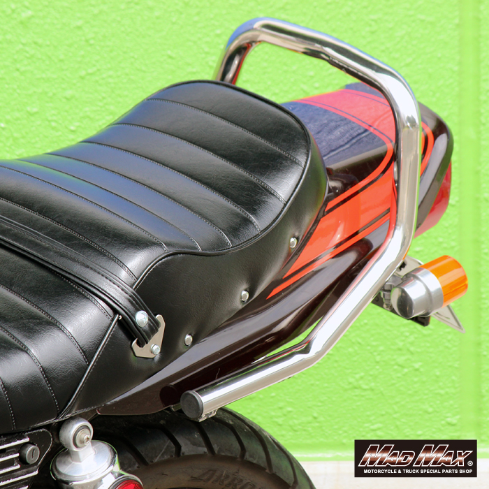 カワサキ ゼファー400/ZRX400用 ステンレス製 極太 タンデムバー [株式