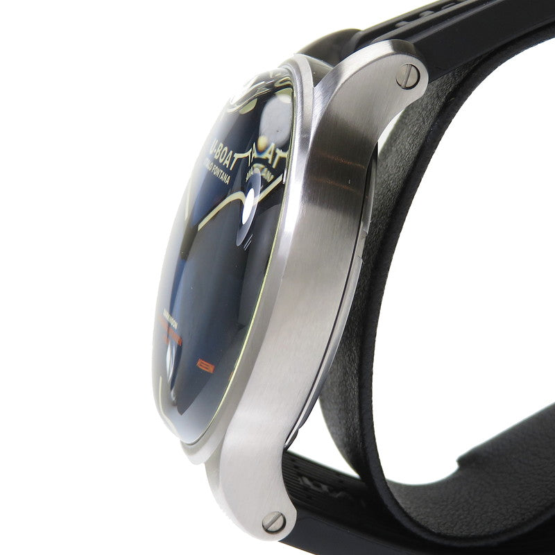 8704 ユーボート ダークムーン ドーム型 腕時計 ステンレススチール