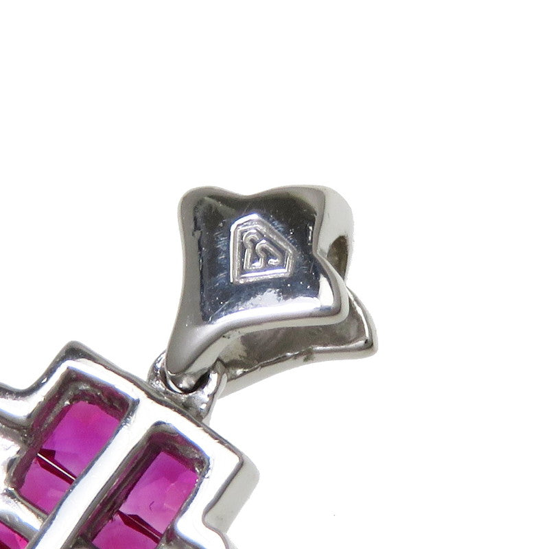 Masumi Kasahara/笠原真寿美】 クロスモチーフ ピンクサファイア