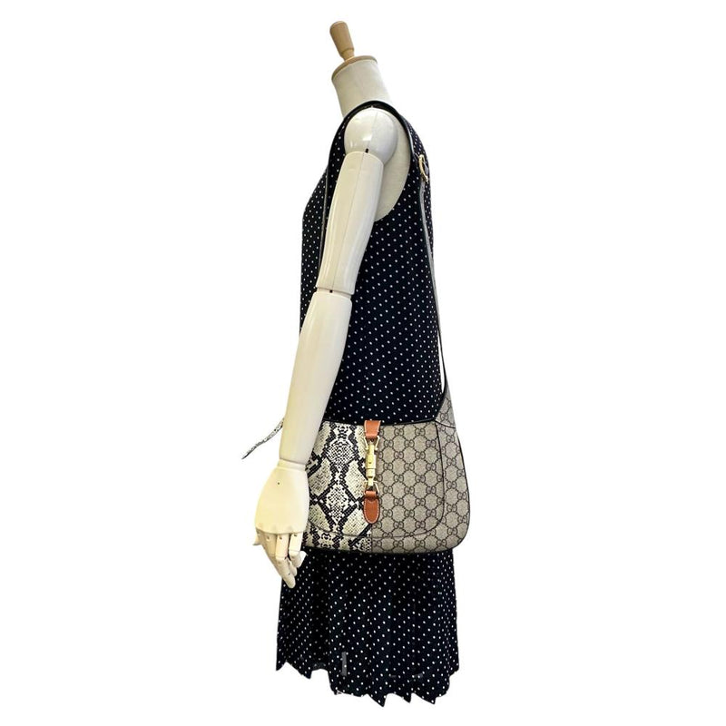 GUCCI/グッチ】 636709 GG柄 ニュージャッキー ショルダーバッグ PVC