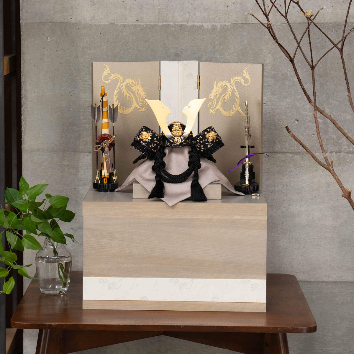 収納飾りの五月人形 MAHOROBA 白石雛具 | おしゃれ・シンプルで