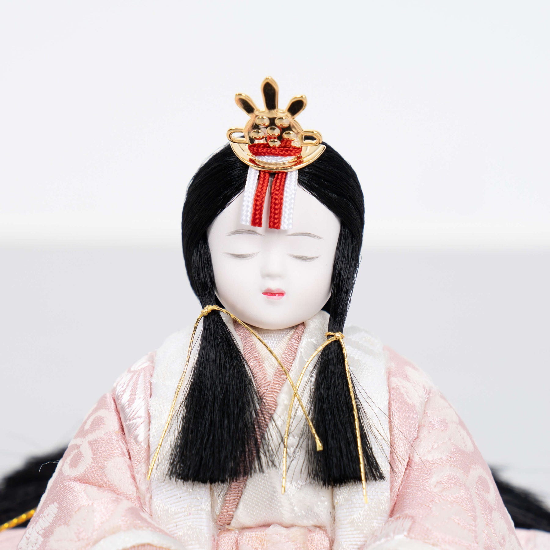 雫 平飾り さくら色 一秀｜雛人形 お雛様 コンパクトでおしゃれ