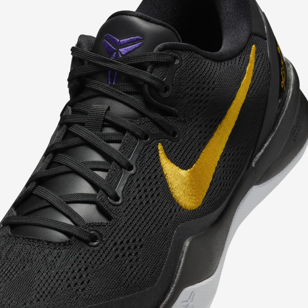 Nike Kobe 8 Protro - Black/University Gold-White (Men's) | Mamba