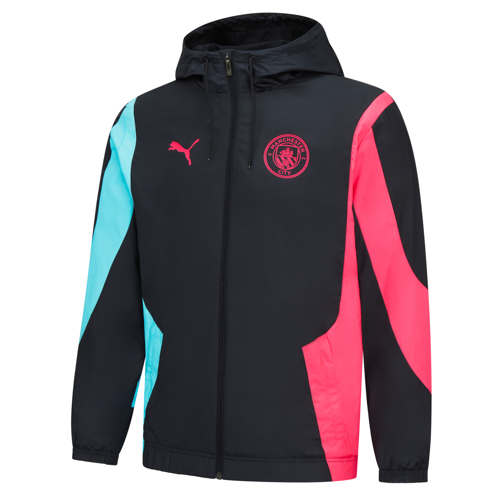 子ども用マンチェスター・シティ プレマッチ ウーブンアンセム