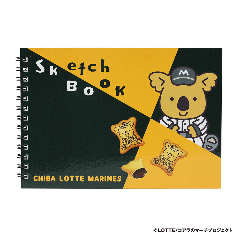 チャンスくん マルマン製スケッチブック(B6)/マリーンズオンライン