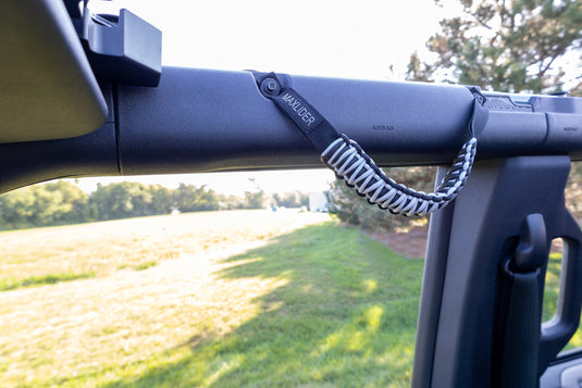 Maxlider 2021-2025 Bronco Paracord Grab Handles - Set of 2 Black
