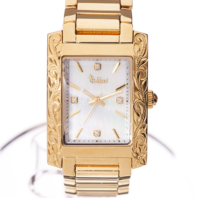 ハワイアンジュエリー/Stainless/Maxi×Vicenteコラボ GD 腕時計