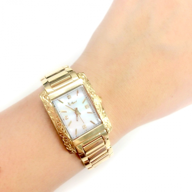 ハワイアンジュエリー/Stainless/Maxi×Vicenteコラボ GD 腕時計