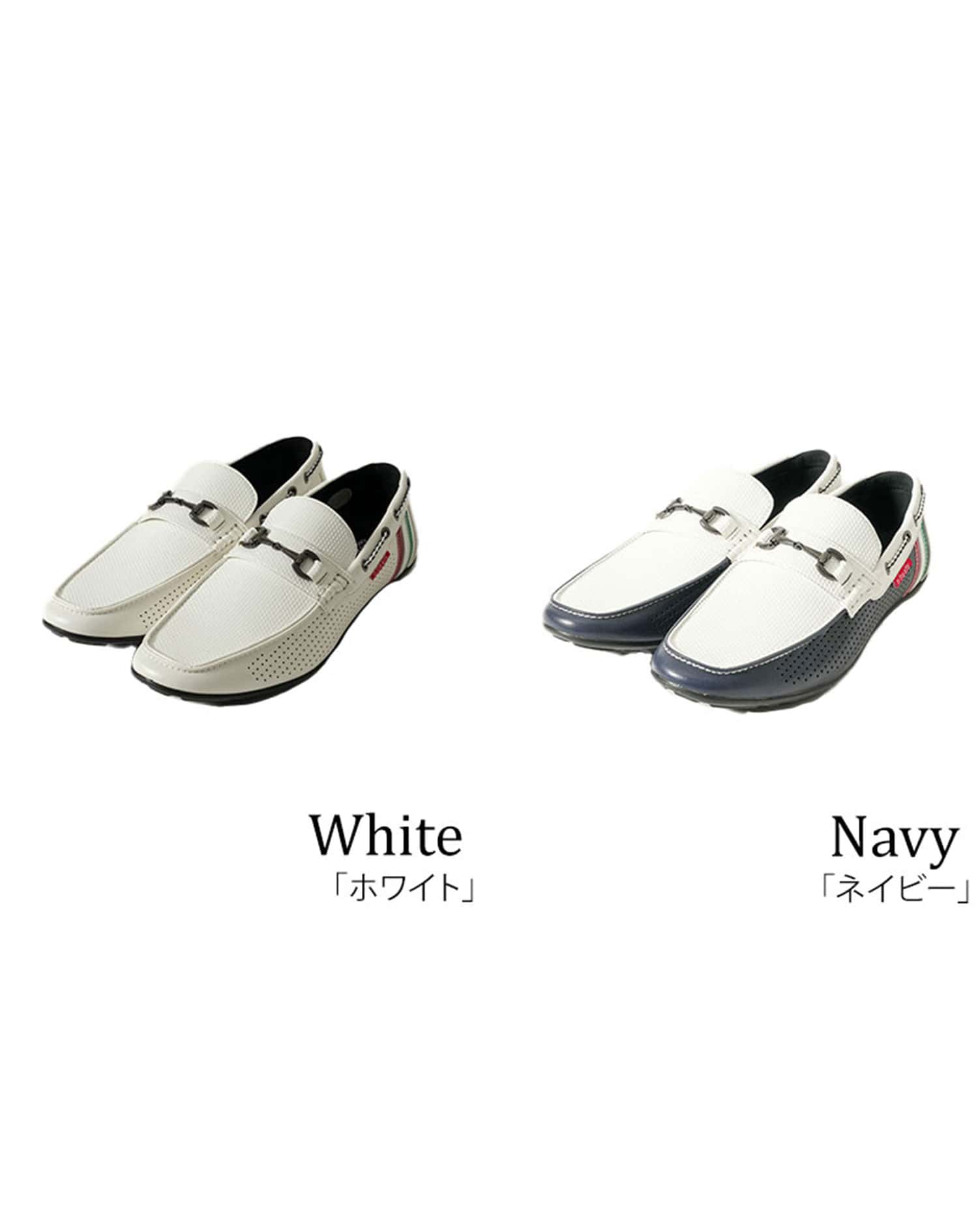 PUレザーイタリアラインビット付きドライビングシューズ ドライビング