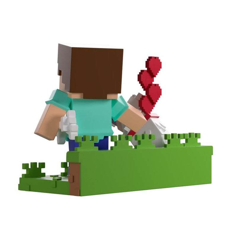 Youtooz マインクラフト フィギュア（スティーブ&オオカミ）– マイクラ