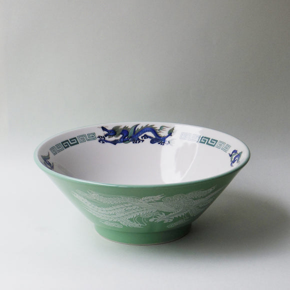 ヒスイ 切立高台6.5寸ラーメン丼 龍雷紋 – MINODONBURI shop