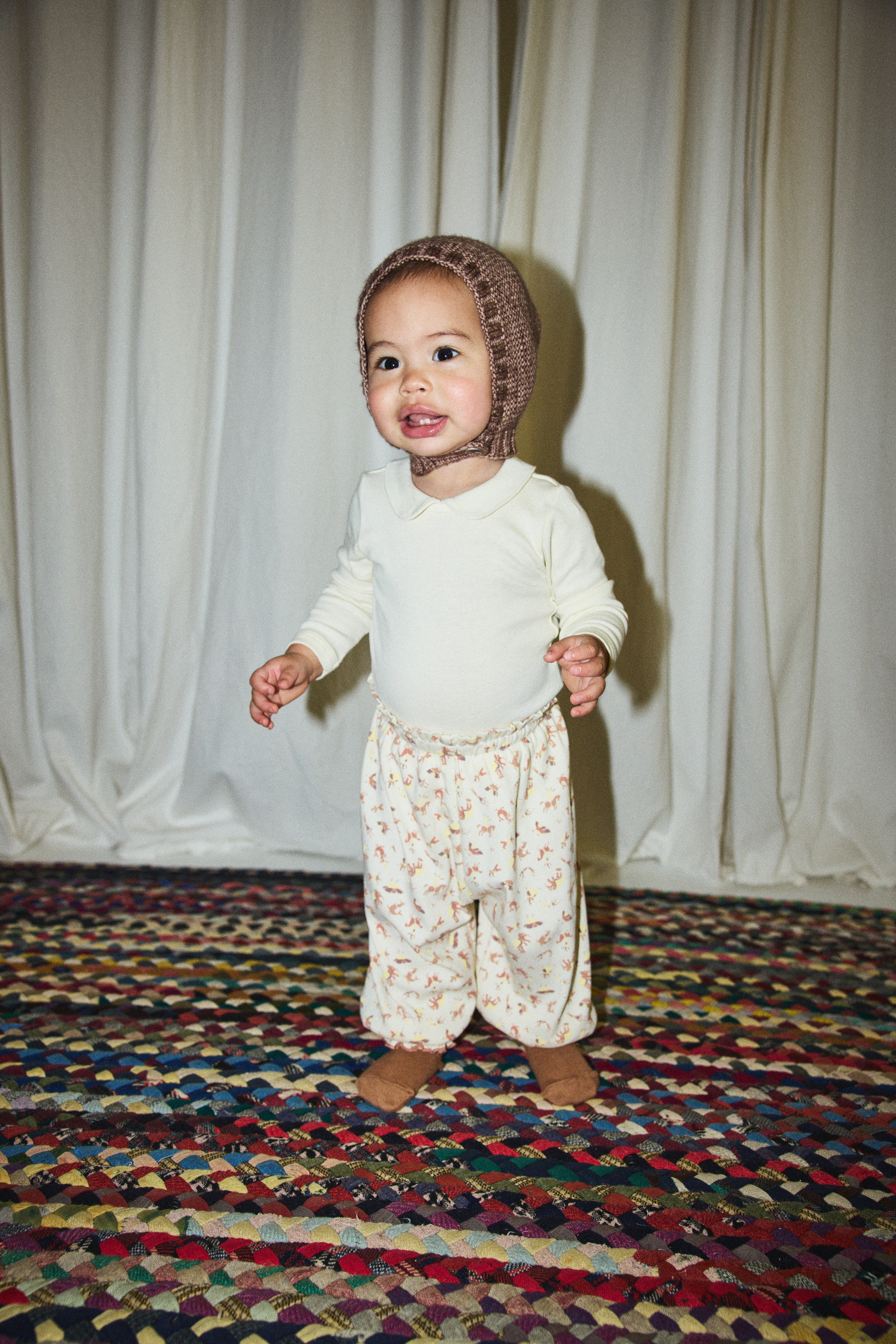 新品)misha &puff Baby Petit Collar Onesie Baby Petit Collar Onesie