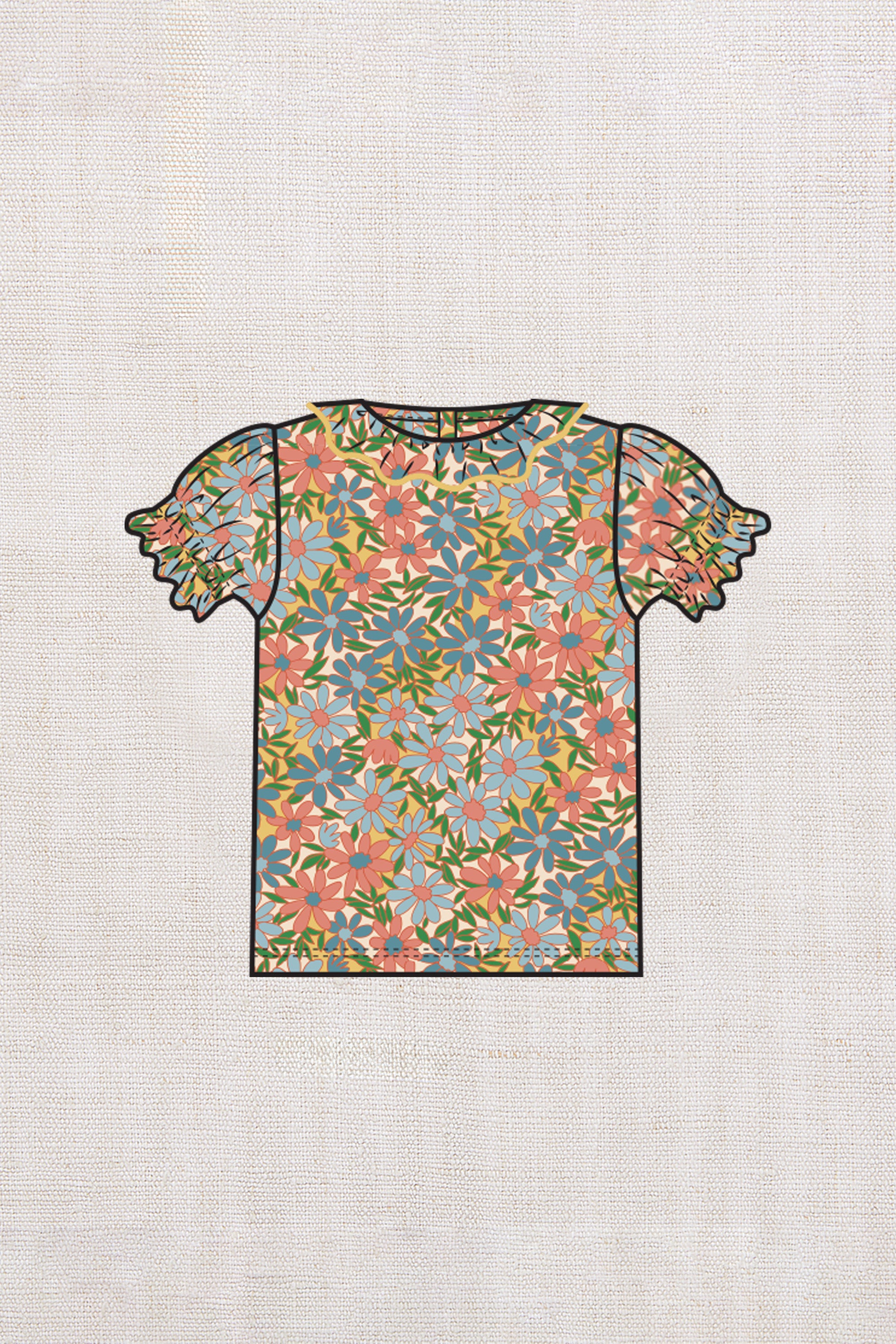 Balloon Sleeve Paloma Tee – Misha & Puff