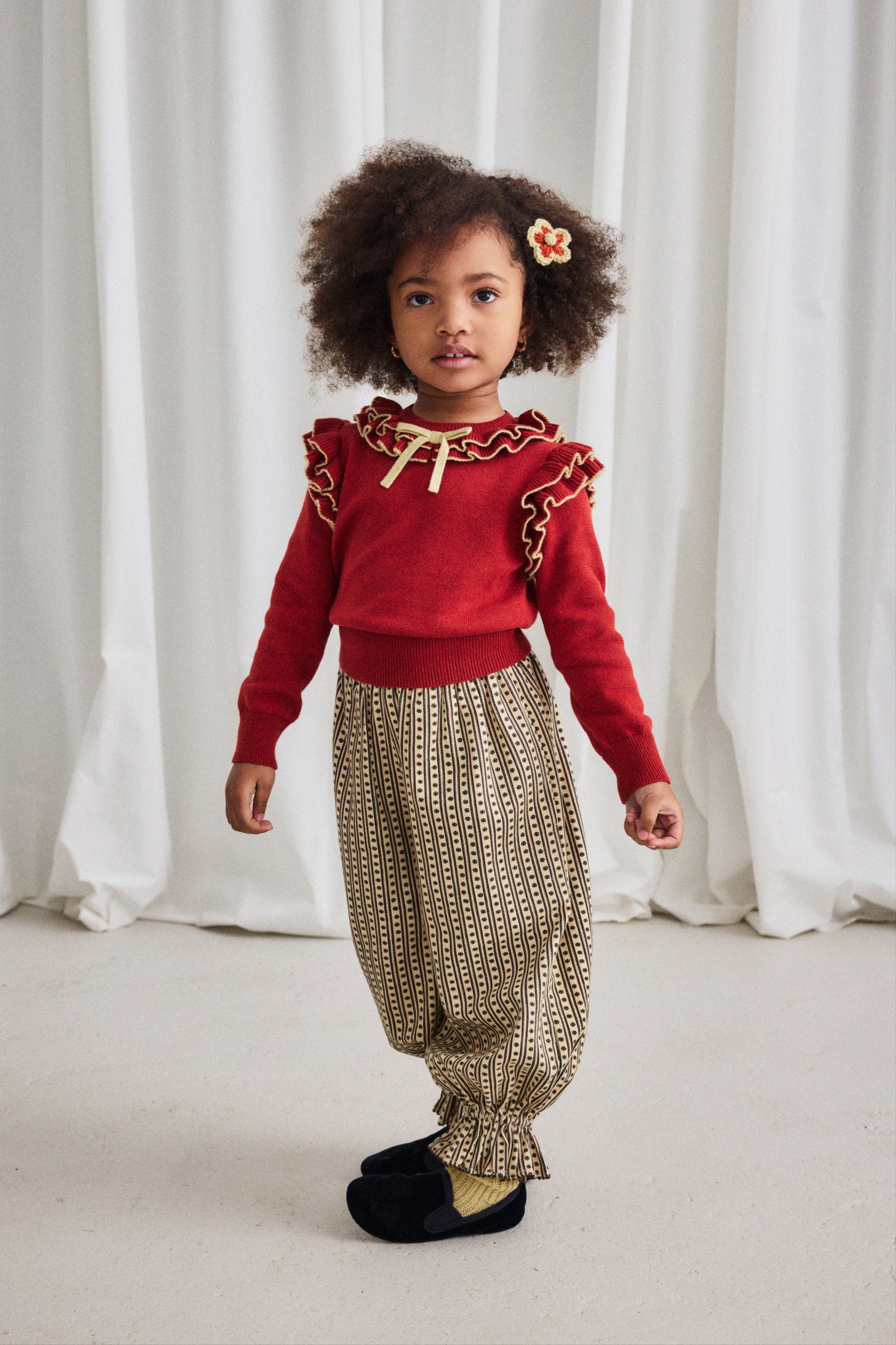 ボトムス・スパッツ misha&puff Jacquard Andre pants 2y misha&puff