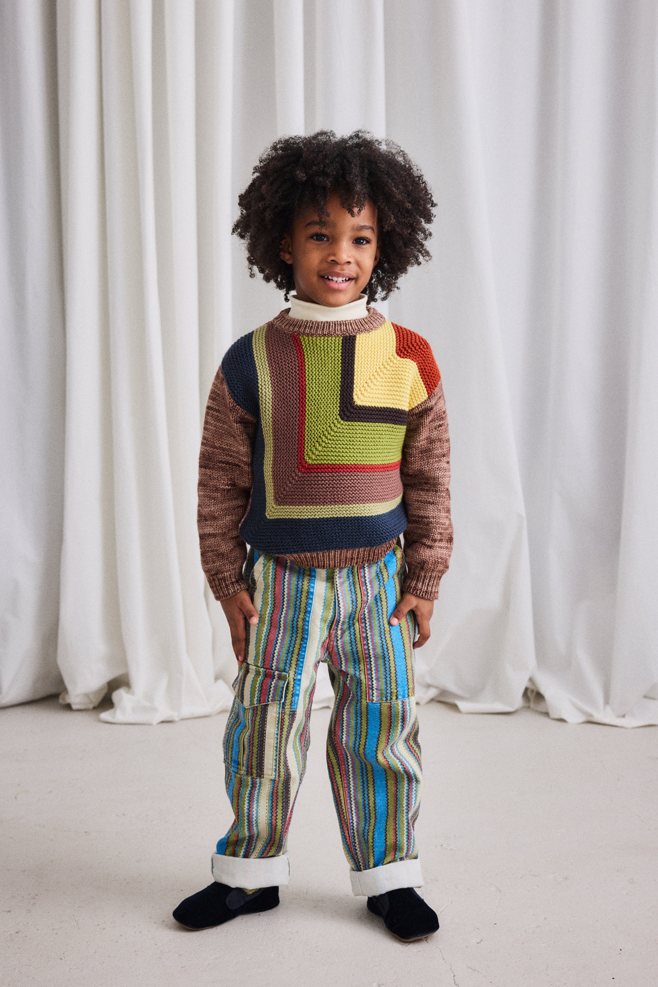 Big Mitered Square Sweater – Misha & Puff