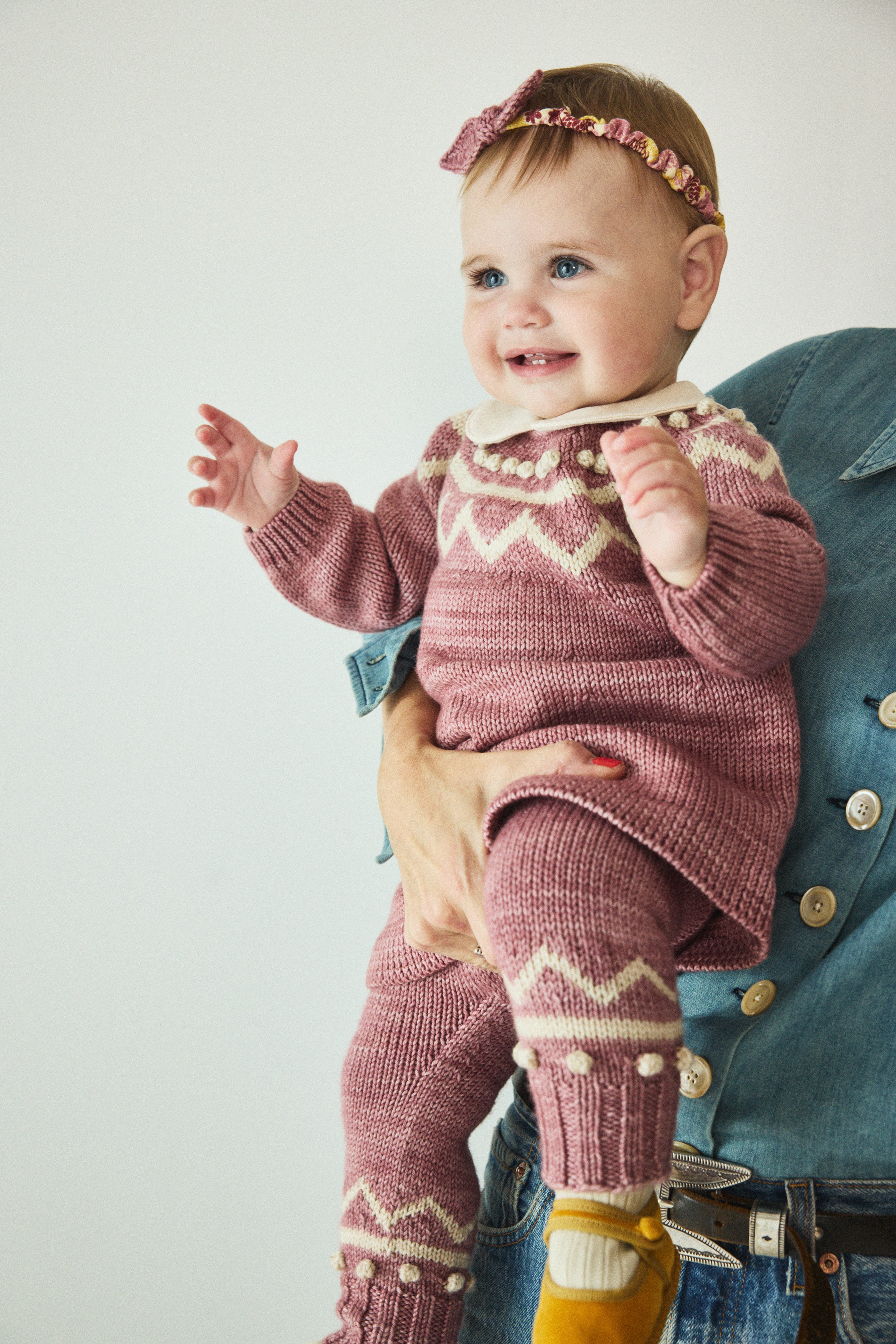 ボトムス Misha&puff /antique rose /12-18m kids Misha & Puff Rib