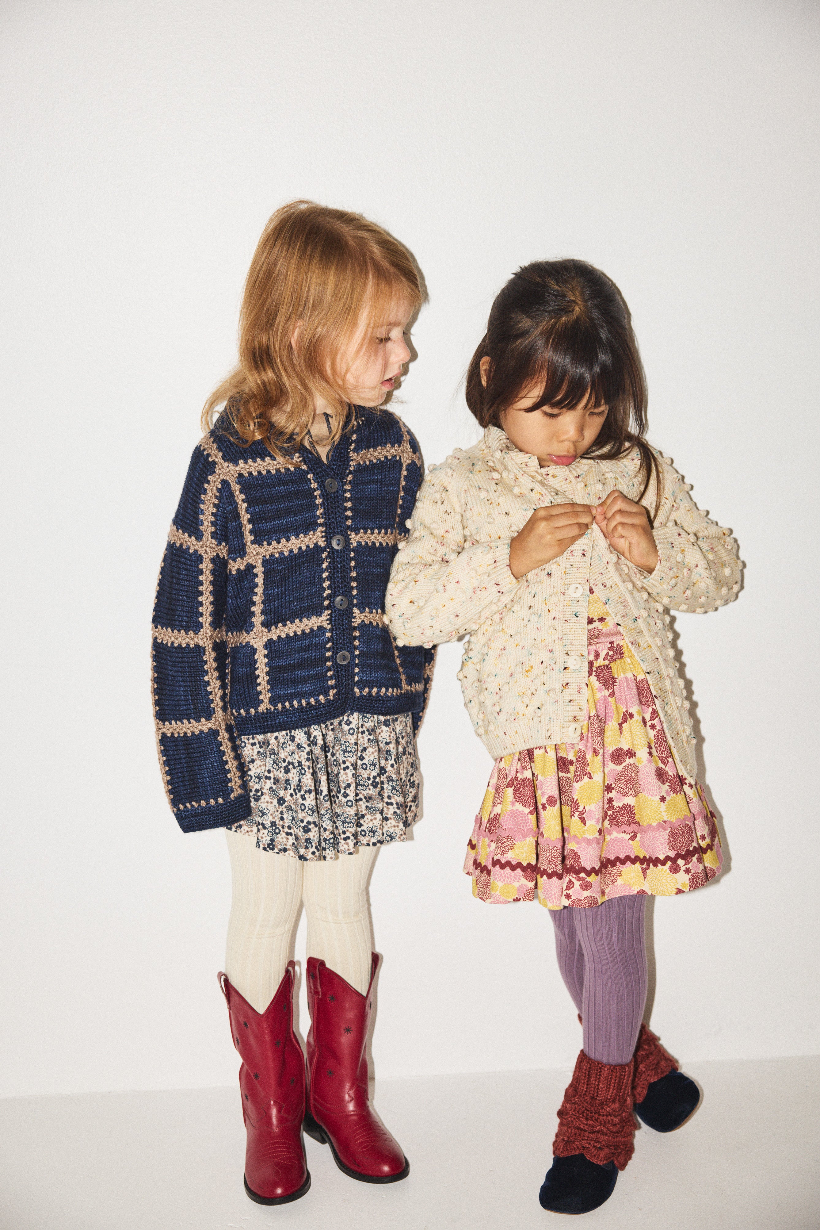 Popcorn Cardigan – Misha & Puff