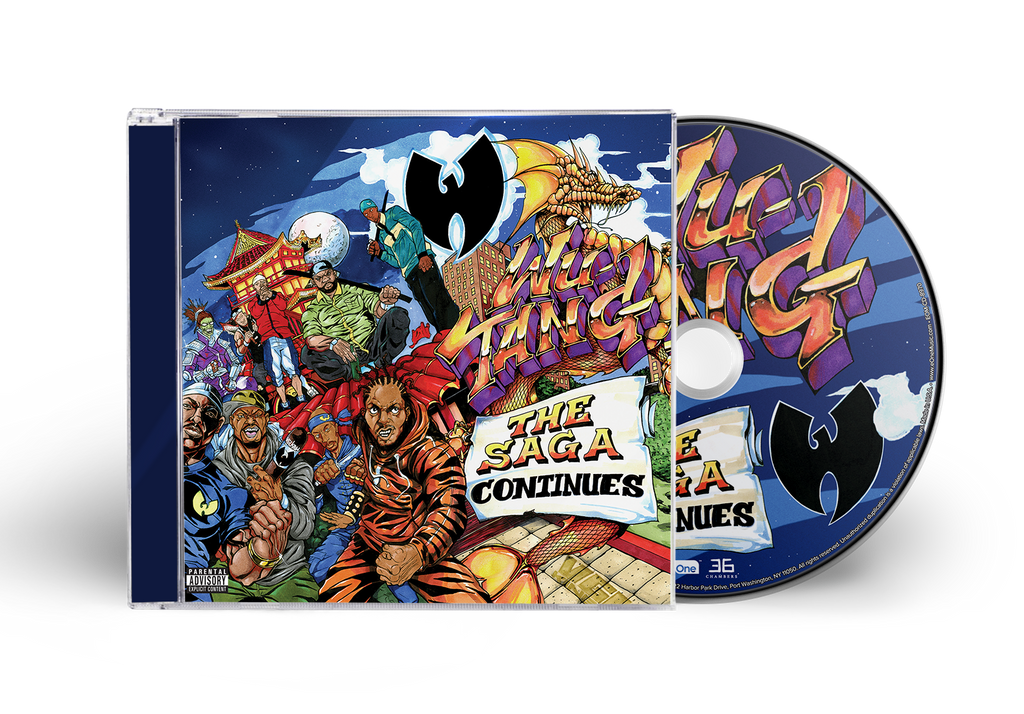 Wu-Tang Clan Official Label Store - Saga Continues CD – MNRK MUSIC