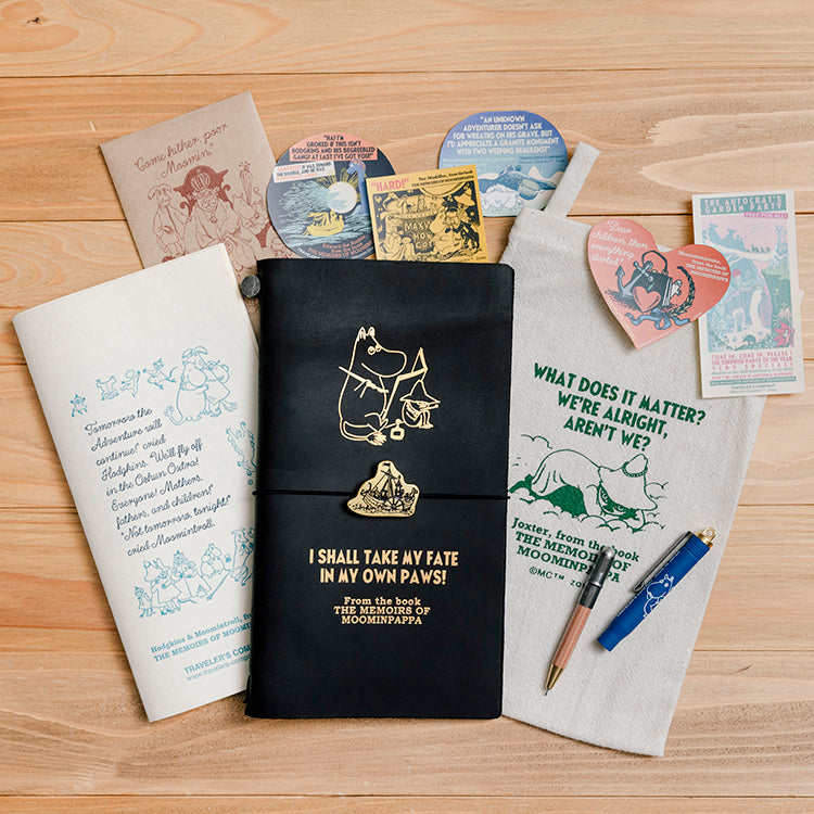TRAVELER'S COMPANY トラベラーズノートセット（ムーミンパパの思い出