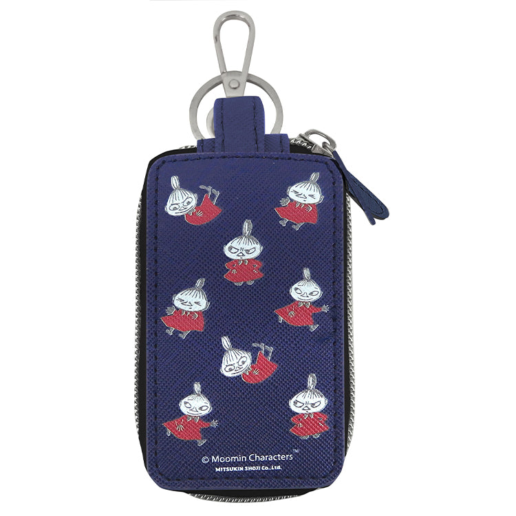ダブルポケットキーケース（リトルミイ/ネイビー）FS1083 - MOOMIN SHOP