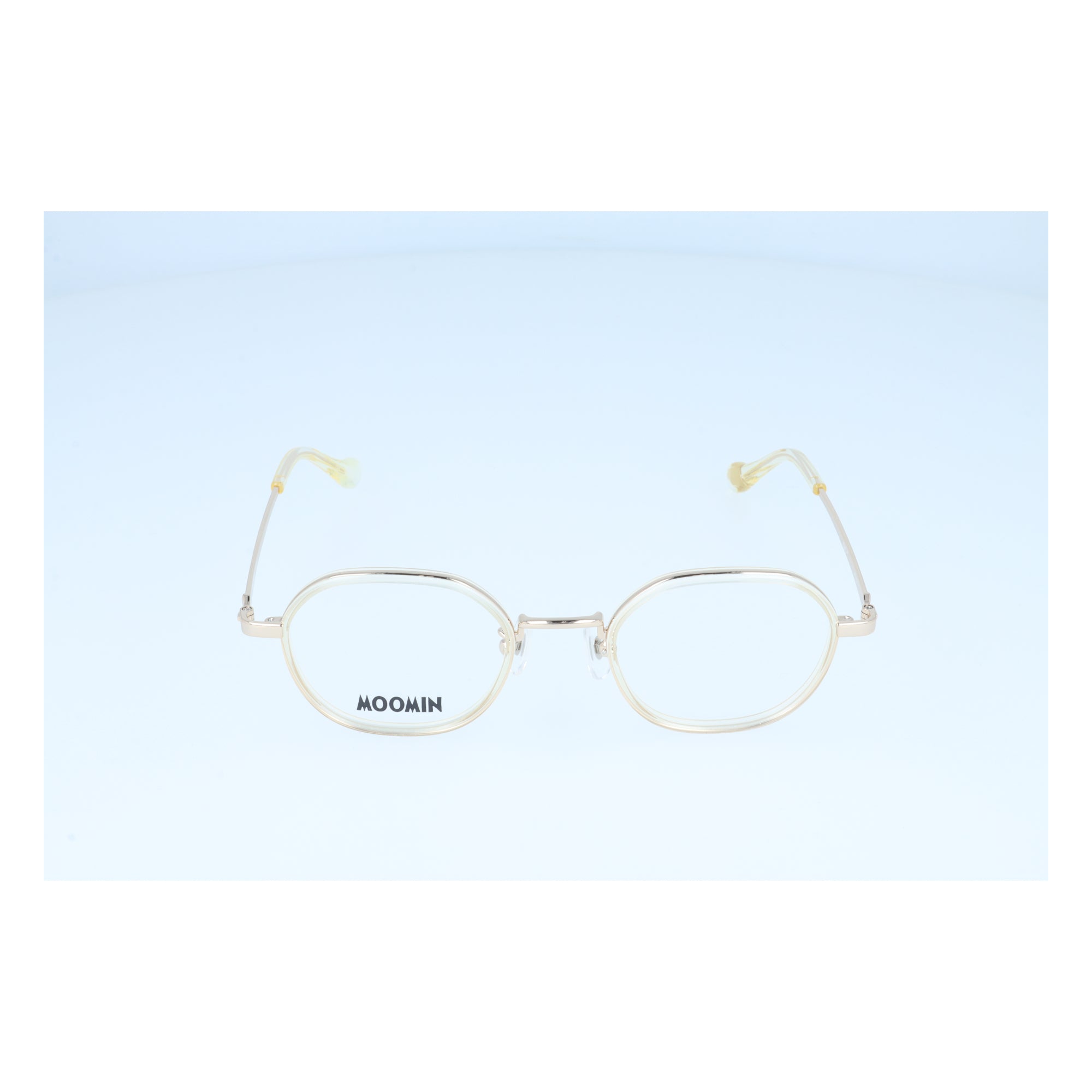 メガネフレーム （スノークのおじょうさん）MU007-3/YE 47＜取り寄せ品