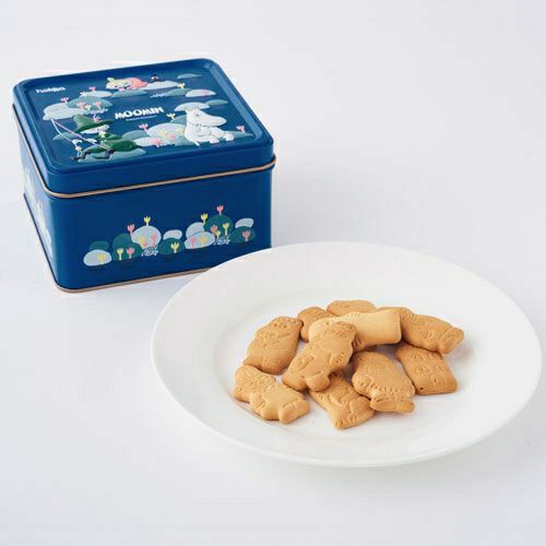 ビスケット ムーミン缶（ミルク）00632 - MOOMIN SHOP