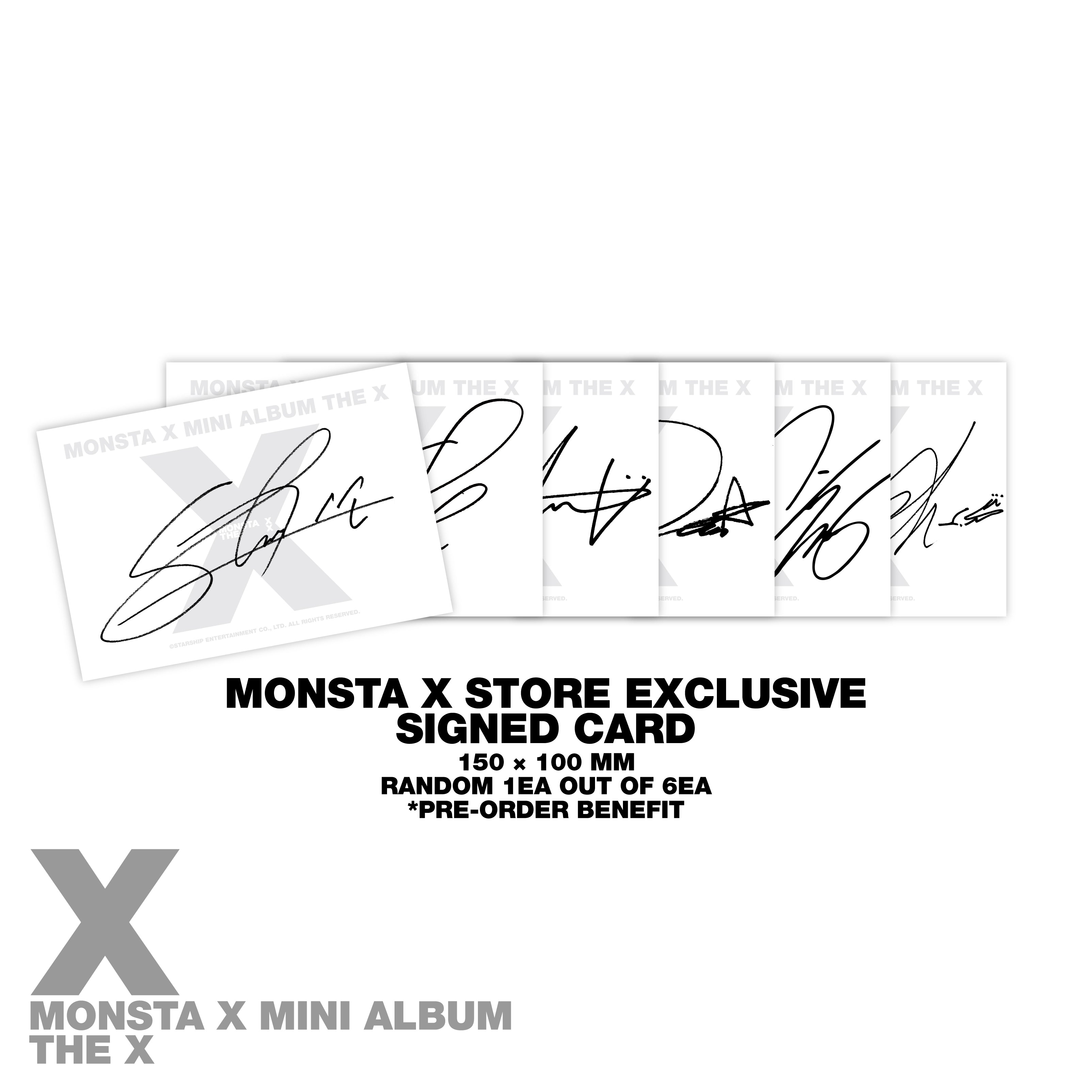 THE X – HELLO X VER. (Signed) – MONSTA X