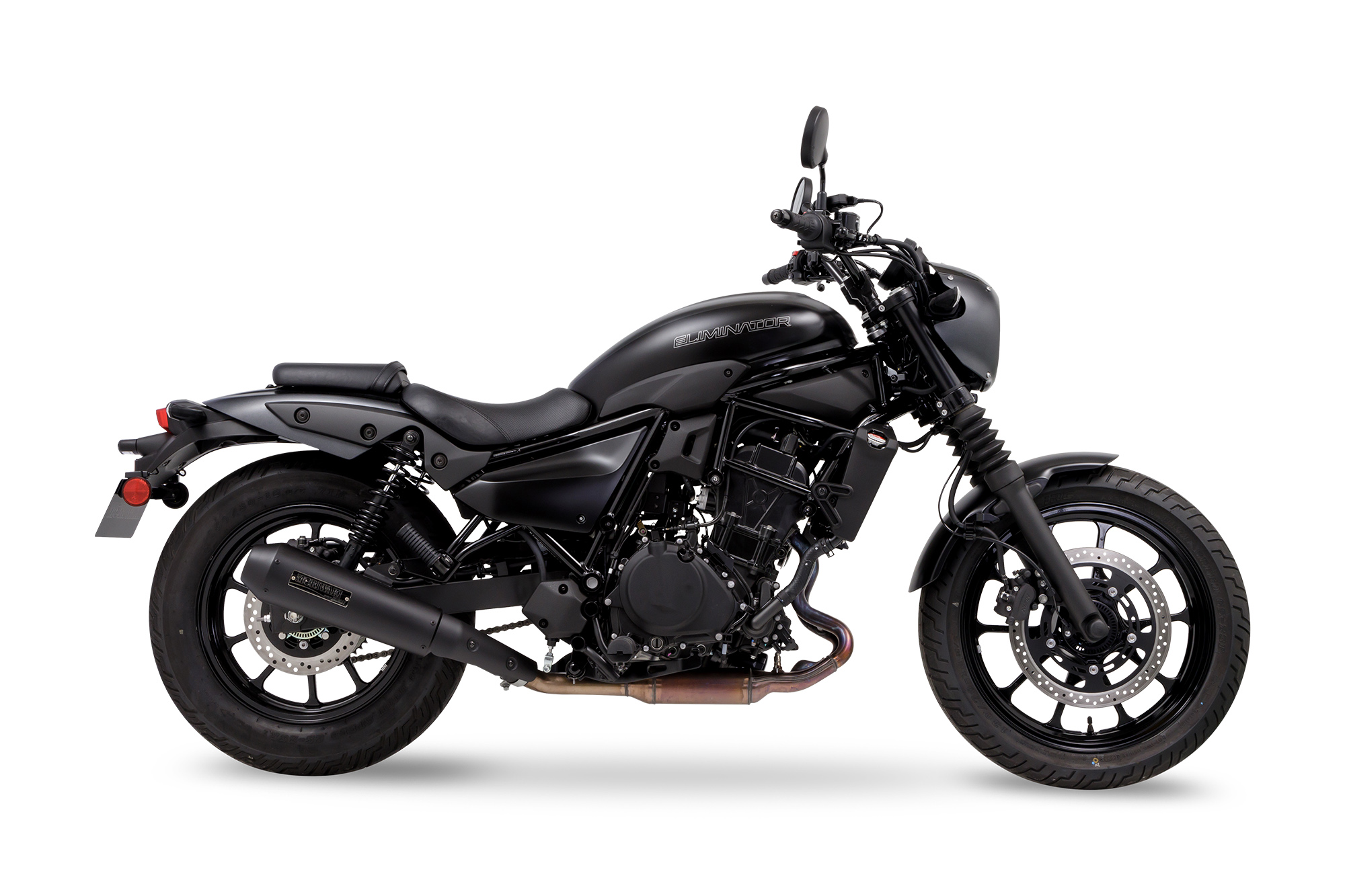 新型エリミネーター スリップオンマフラー ノーブランド品 クロス