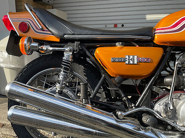 カワサキ 750SS 500SS KH用 YSSリアサス - H2/H1 [M-SOUL STORE