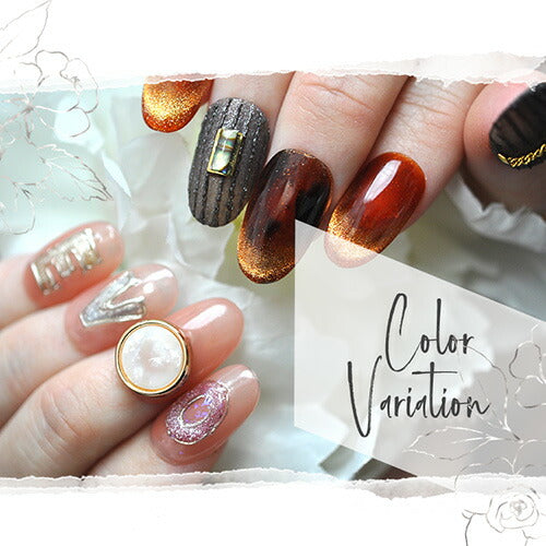 全20色セット】マグネットネイル 微粒 ジェルネイル マグネットネイル