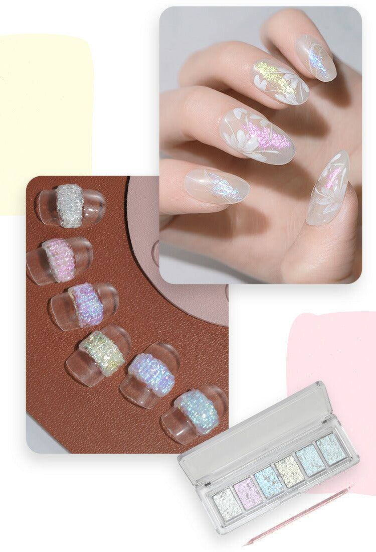 Soil Pallet しっとりエフェクトきらめきパウダー ミラーパウダーペン