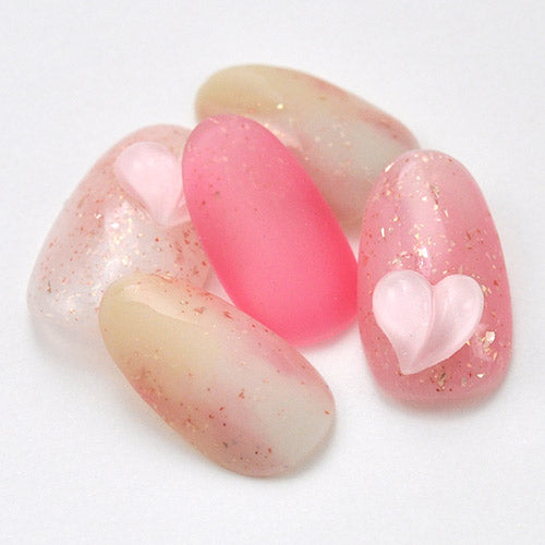 ネイルパーツ 5個 フルーツ 桃 ピーチ ピンク | ネイル ジェルネイル