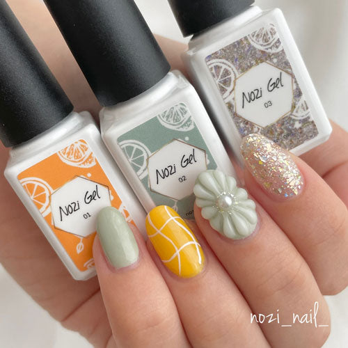 nozi_nail_×ネイル工房】 アンバサダーコラボ企画 3本セット ジェル