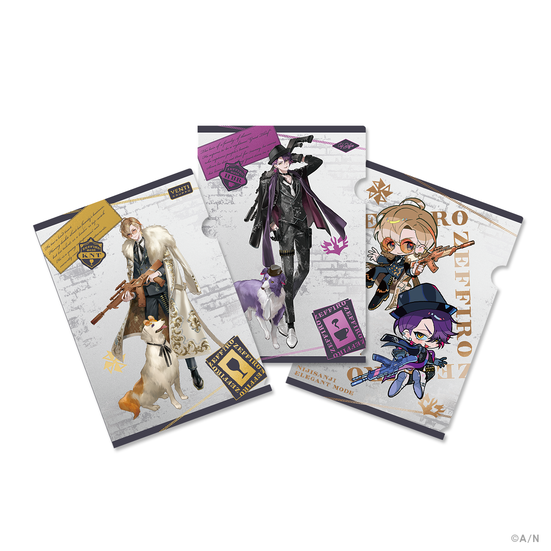 NIJISANJI Elegant Mode Type：Kanato&Hibari】メタリッククリア