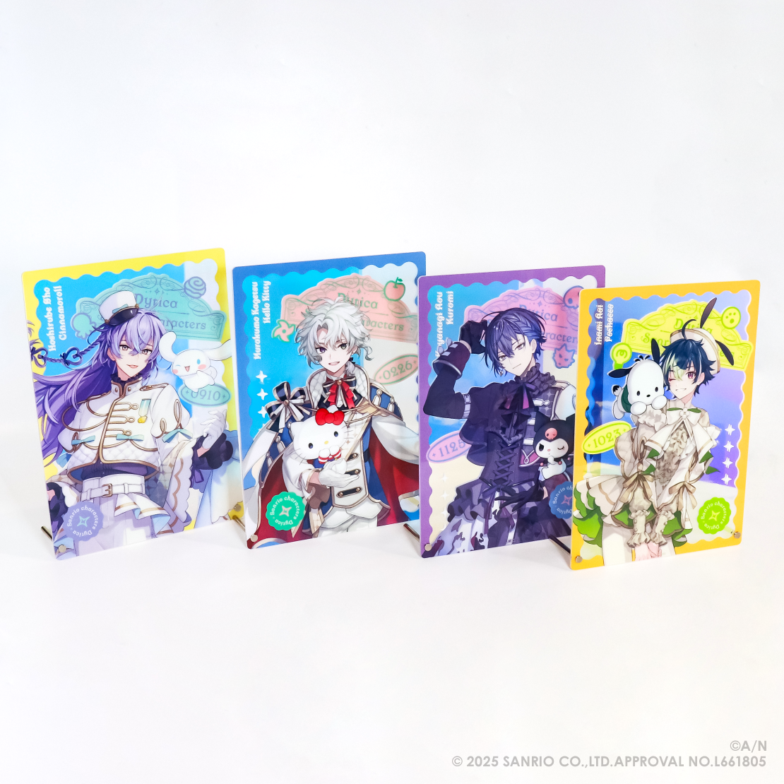 Dytica×サンリオキャラクターズ】オーロラアクリルパネル｜にじさんじ